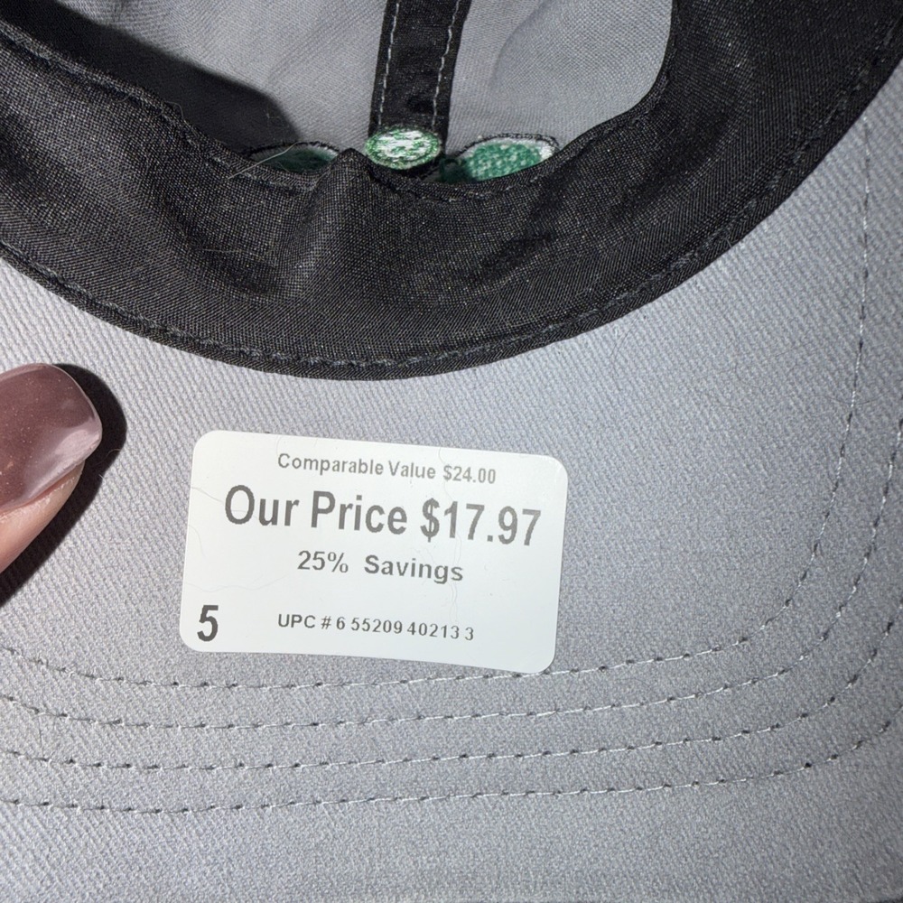 David & Young Women's Embroidered Pickleball Washed Baseball Cap - Picture 4 of 4